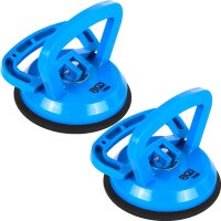 PETEC Scheibenkleber-Set + Windschutzscheiben Ausbauset + Druckluft-Kartuschenpresse + 2x Gummisauger Ø 115 mm