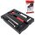 PETEC Scheibenkleber-Set + Windschutzscheiben Ausbauset + Druckluft-Kartuschenpresse + 2x Gummisauger Ø 115 mm