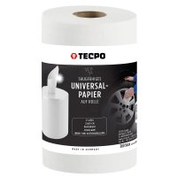 3x TECPO Putzrolle 2-lagig, 23x30 cm, WEIß-300