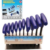 BGS DIY Innen-6-kant-Stiftschlüssel-Satz, 10-tlg.,...