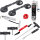 TECPO Windschutzscheibe-Reparaturset + 2x Gummi-Doppelsauger + Scheibenkleber MS-Polymer, 290 ml