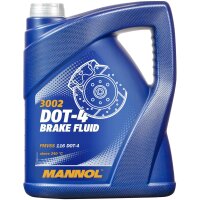 MANNOL Bremsflüssigkeit Brake Fluid DOT-4, 5L + BGS...