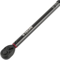 TECPO Drehmomentschlüssel 1/2", 20-200 Nm + Kraft-Schoneinsatz-Satz SW 17mm 19mm