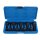 BGS Kraft-Bit-Einsatz-Satz | Antrieb Innenvierkant 12,5 mm (1/2") | Keil-Profil (für Ribe) M5 - M14 | 9-tlg.