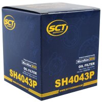 SCT Filter, Ölfilter + Mannol 5W-30 7701 O.E.M. für Chevrolet Opel, 4L