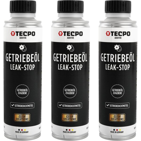 TECPO Getriebeöl Leak-Stop Dichtmittel ESTER 3x300 ml