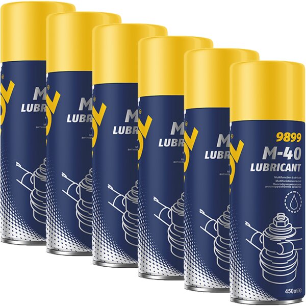 6x MANNOL M-40 Rostlöser, 450mL