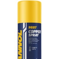 6x MANNOL Kupferspray Bremspaste, 250mL