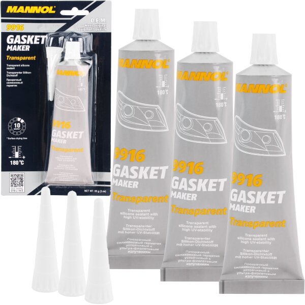 2x MANNOL 9916 Gasket Maker Dichtungsersatz, 85g