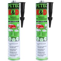 2x PETEC K&D Karosserie Klebe- und Dichtmasse...