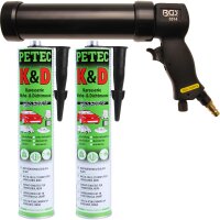 BGS Druckluft-Kartuschen-Pistole + 2x PETEC Klebe- und...