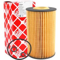 FEBI Ölfilter + MANNOL Longlife 504 507.00 5W-30, 5L