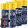 6x MANNOL Vergaser Reiniger Drosselkappenreiniger, 400ml + Sprühpistole
