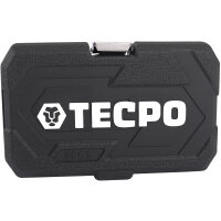 TECPO Kraft-Bit-Einsatz-Satz | T20-T80 | 10-tlg. + Kraft Adaptersatz, 6-teilig
