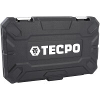 TECPO Kraft-Bit-Einsatz-Satz | T20-T80 | 10-tlg. + Kraft Adaptersatz, 6-teilig