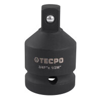 TECPO Kraft-Bit-Einsatz-Satz | T20-T80 | 10-tlg. + Kraft Adaptersatz, 6-teilig