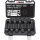 TECPO Kraft-Bit-Einsatz-Satz | T20-T80 | 10-tlg. + Kraft Adaptersatz, 6-teilig
