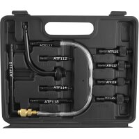TECPO Getriebeöl-Einfüllgerät 7,5 L mit 20 Adapter + Einfülltrichter