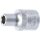 BGS Steckschlüssel-Einsatz Sechskant | Antrieb Innenvierkant 12,5 mm (1/2") | SW 8 mm