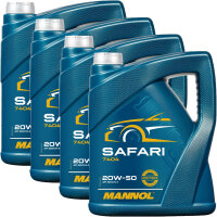 MANNOL 7404 Safari 20W-50, 20 Liter