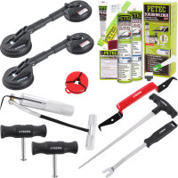 2x PETEC Scheibenkleber-Set 310mL + TECPO Ausbau-Werkzeug...