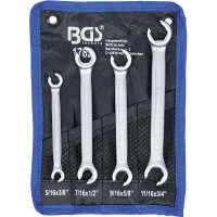 TECPO Zoll Werkzeug Nüsse 24-teilig+ Maulringschlüssel + BGS Doppel-Ringschlüsselsatz
