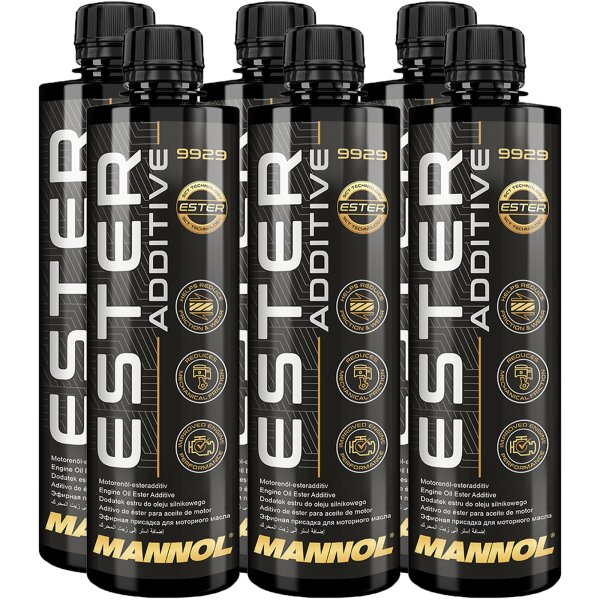 6x MANNOL Ester Additiv, 450 ml
