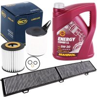 SCT Inspektionspaket + MANNOL ENERGY COMBI LL 5w30...