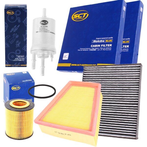 SCT Inspektionspaket Filter-Set mit Kraftstofffilter