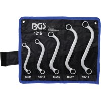 BGS Doppel-Ringschlüssel-Satz | S-Form | SW 10 x 11...