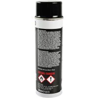 3x TECPO Autolack schwarz glänzend 500 ml + Pistolengriff
