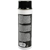 3x TECPO Autolack schwarz glänzend 500 ml + Pistolengriff