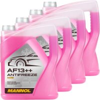 4x MANNOL AF13++ Antifreeze Kühlerfrostschutz...