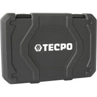 TECPO Universal Steckschlüssel-Satz, SW 8-32 mm, E10-E24, 5/16-1-1/4", 19-teilig