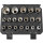 TECPO Universal Steckschlüssel-Satz, SW 8-32 mm, E10-E24, 5/16-1-1/4", 19-teilig