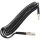 TECPO Druckluft Reifenfüllpistole 0-12 Bar + Spiralschlauch 6m