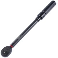 TECPO Drehmomentschlüssel | Abtrieb Außenvierkant 10 mm (3/8") | 10 - 60 Nm + Adapter