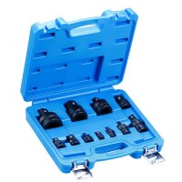 BGS Kraft-Adapter- und Kardangelenksatz, 6,3 (1/4) - 25 (1), 11-tlg.