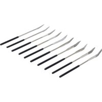 BGS Diamant-Lochfeilen-Satz | gebogen | 140 x 3 mm | 10-tlg.