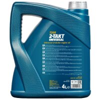 3x MANNOL 2-Takt Universal Motorradöl API TC, 4L