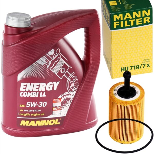 MANNOL Energy Combi LL 5W-30 API SN/CF, 4 Liter mit Ölfilter