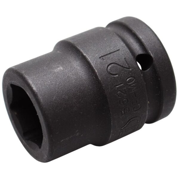BGS Kraft-Steckschlüssel-Einsatz Sechskant | Antrieb Innenvierkant 20 mm (3/4") | SW 21 mm