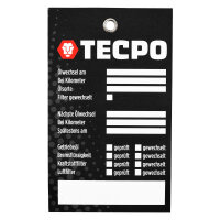 TECPO - Autoteile-Werkzeuge Ölzettelanhänger, 100 Stück