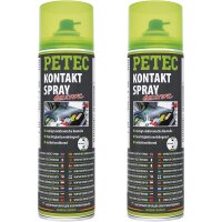 2x PETEC Kontaktspray, 500 ml
