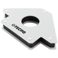 6x TECPO Magnet Schweißwinkel 34 kg 75 lbs