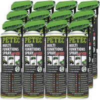 12x PETEC Multifunktionsspray, 500 ml