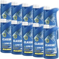 MANNOL Classic 10W-40 API SN/SM/CF, 10x1 Liter