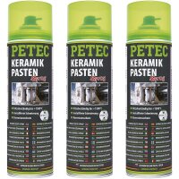 3x PETEC Keramikpasten-Spray, 500 ml