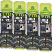 4x PETEC Ölfleckenentferner-Spray, 500 ml