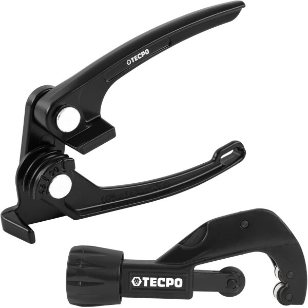 TECPO Rohrabschneider 3-32 mm + Rohrbiegezange 3.0 4.75 + 6.0 mm